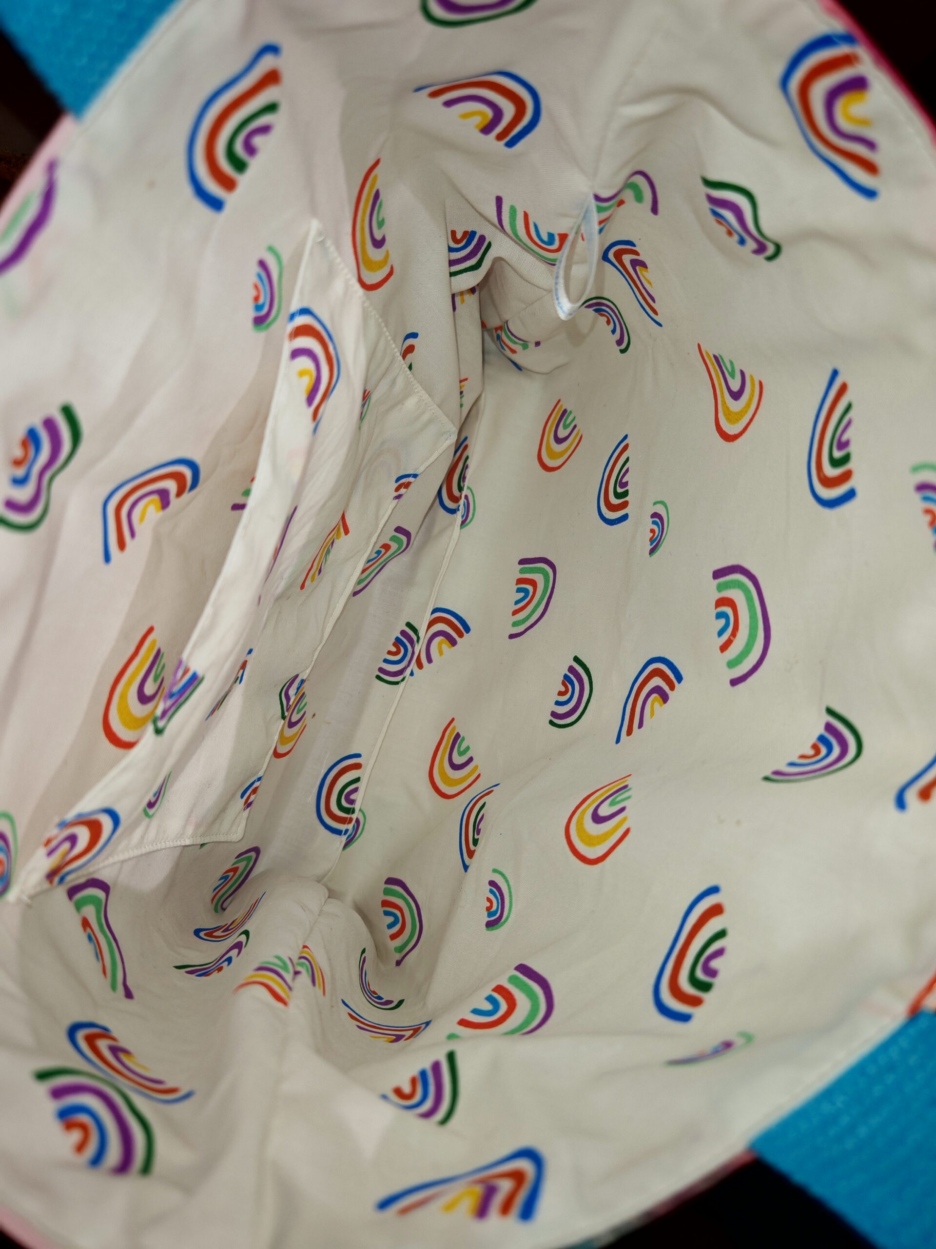 Petit cabas enfant — Panthère des neiges tropicale – Image 2