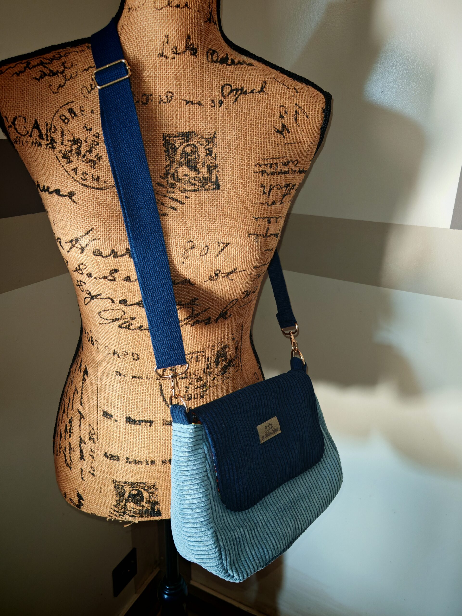 Sac à main — Duo de Bleus – Image 2