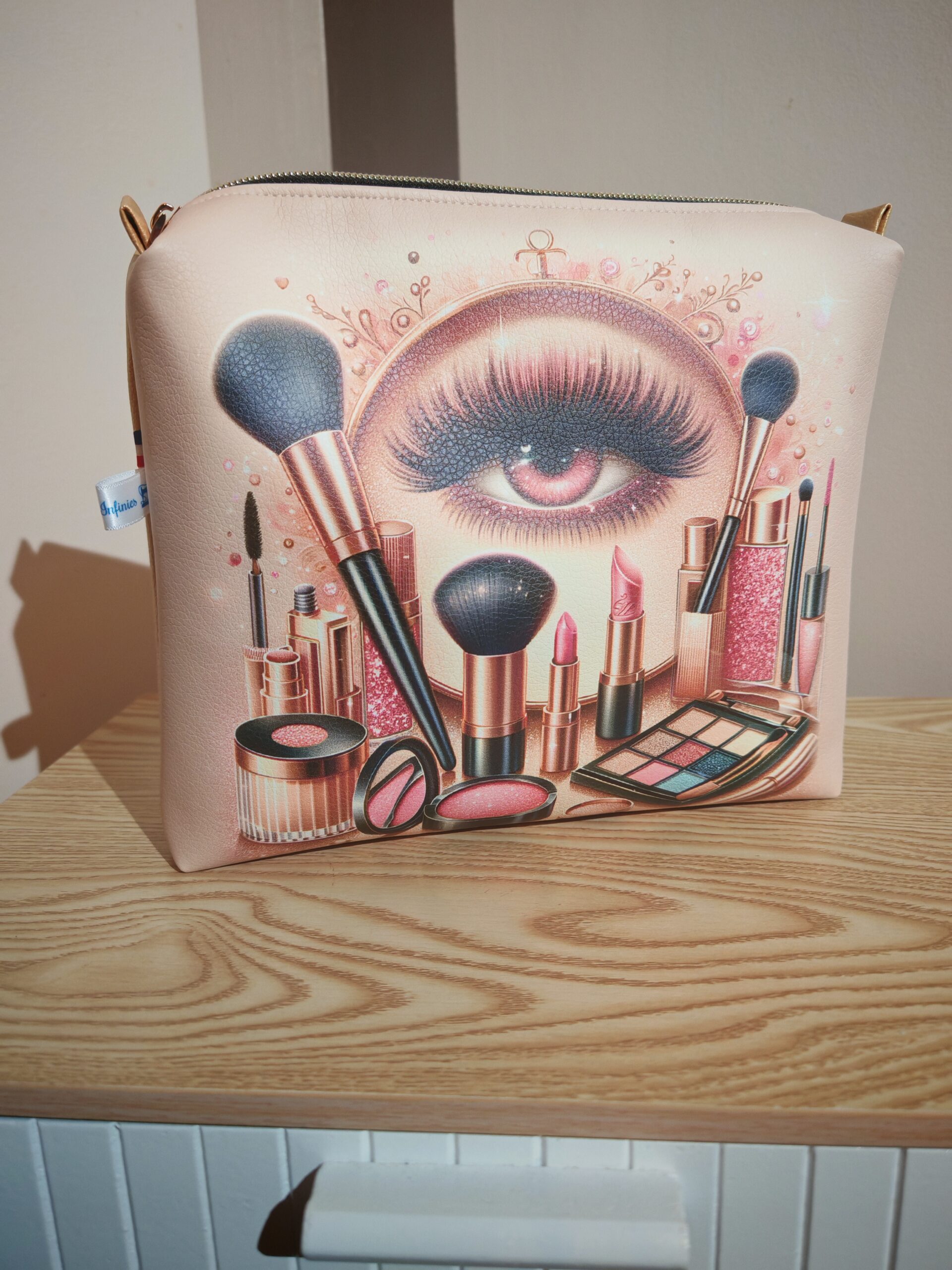 Trousse à maquillage — Regard doré