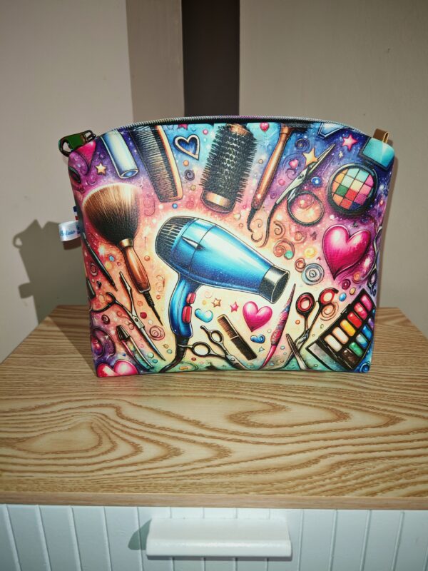 Trousse de toilette — Sèche-cheveux Pop Art Doré