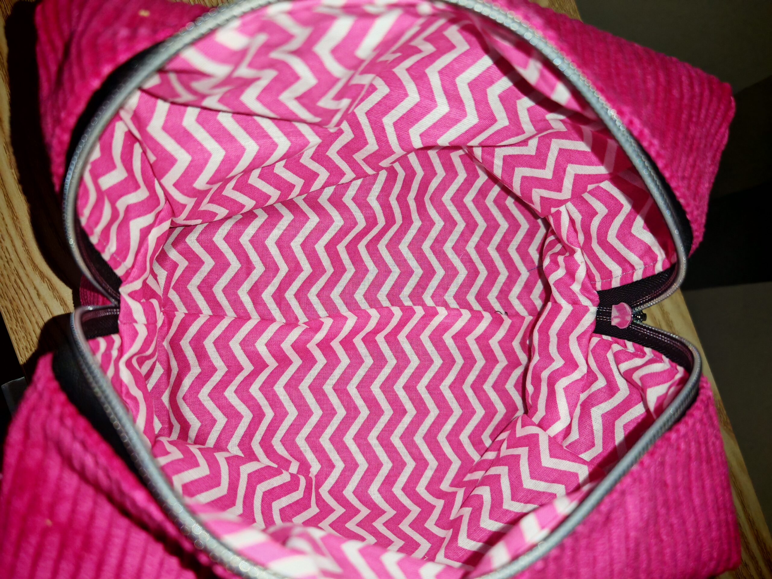 Trousse de maquillage — Velours côtelé (Format moyen) – Image 7