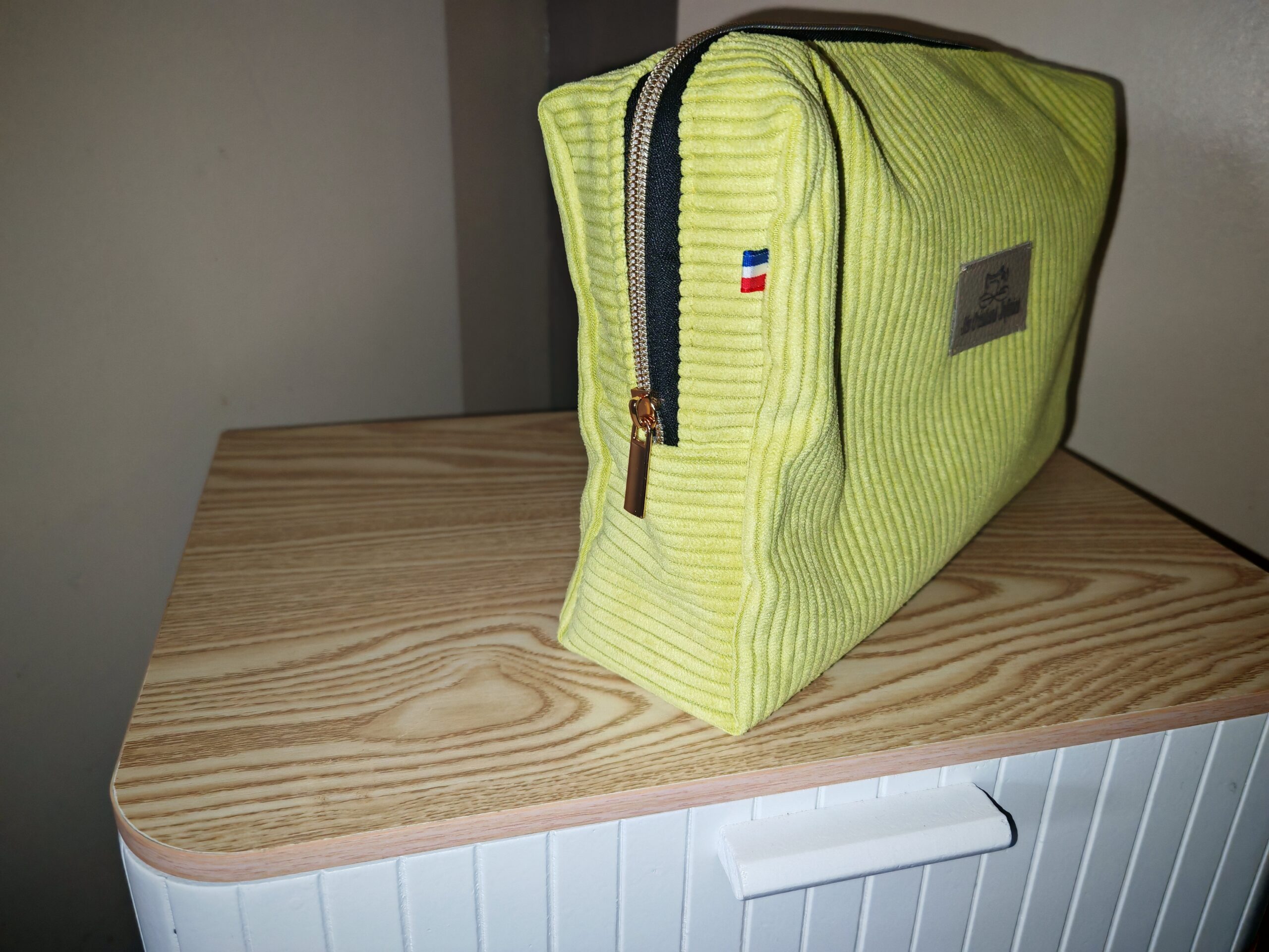 Trousse de toilette — Velours côtelé (Grand format) – Image 3