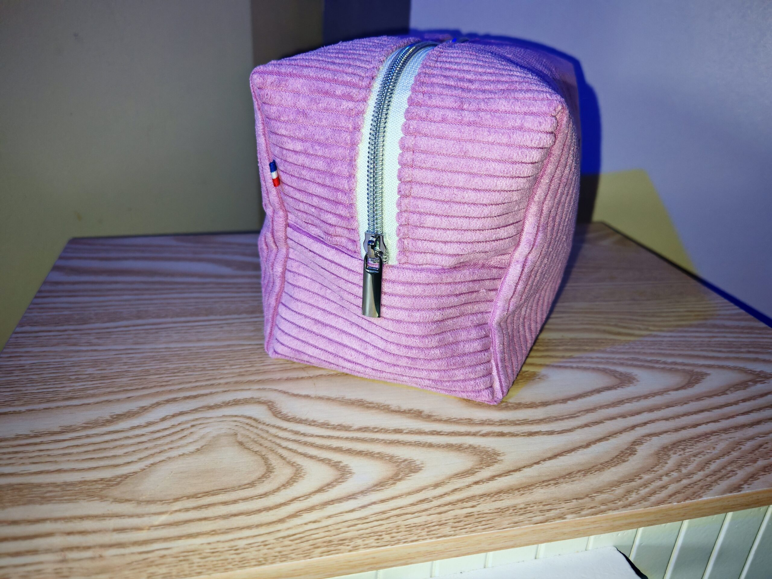 Trousse de maquillage — Velours côtelé (Format moyen) – Image 11