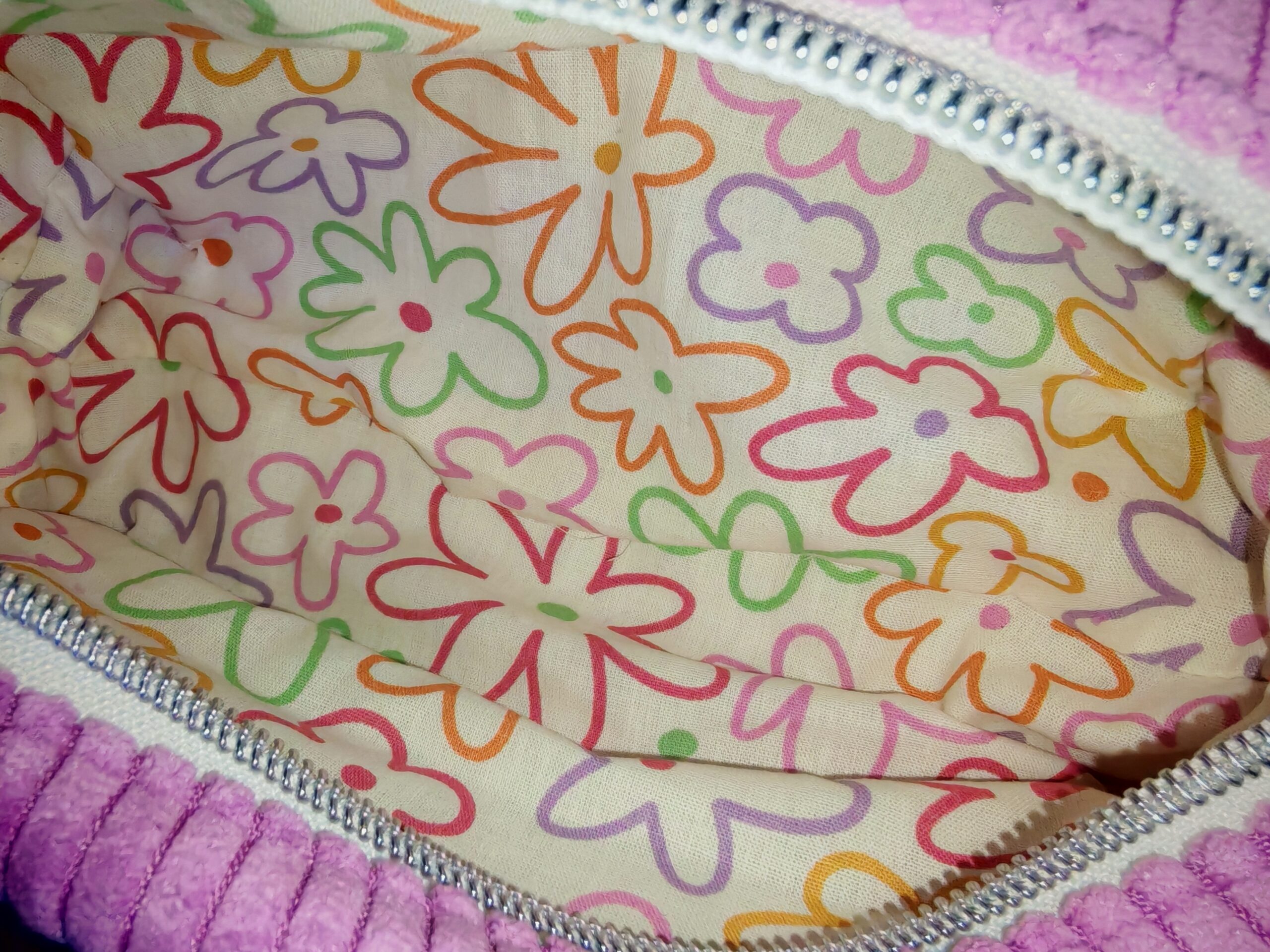 Trousse de maquillage — Velours côtelé (Petit format) – Image 10