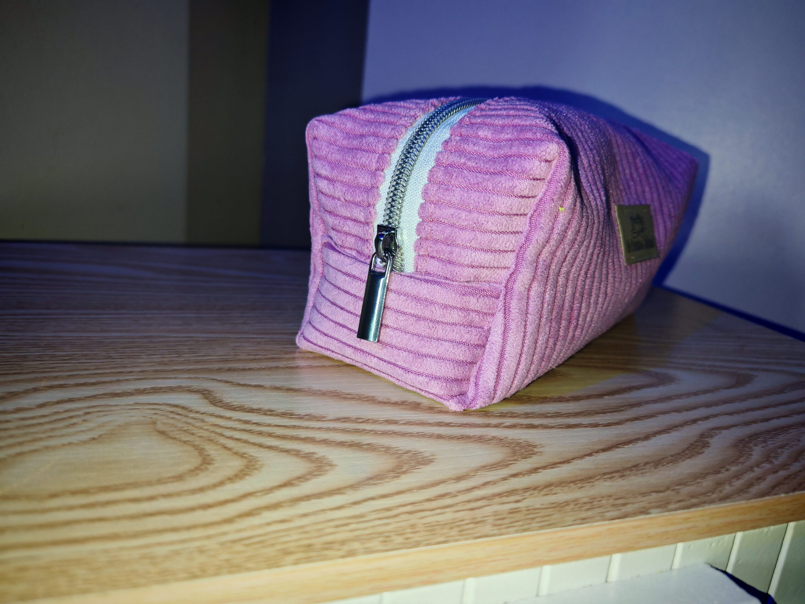 Trousse de maquillage — Velours côtelé (Petit format) – Image 11