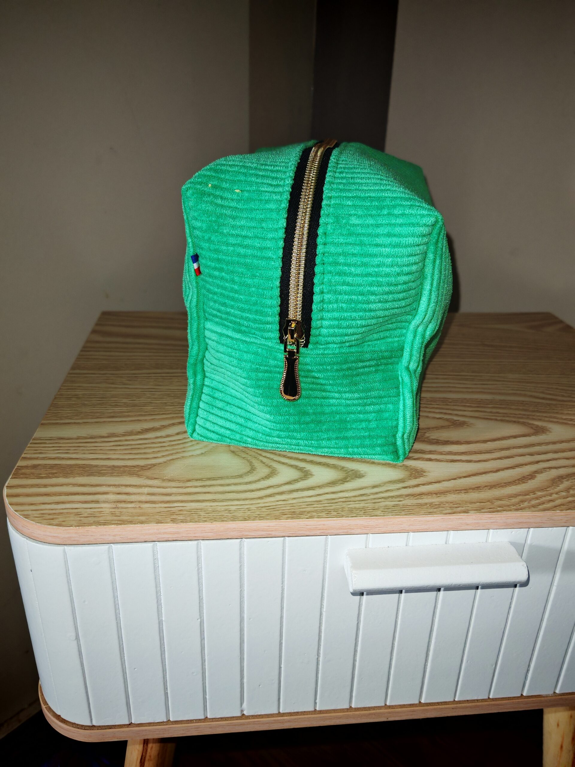 Trousse de maquillage — Velours côtelé (Format moyen) – Image 13