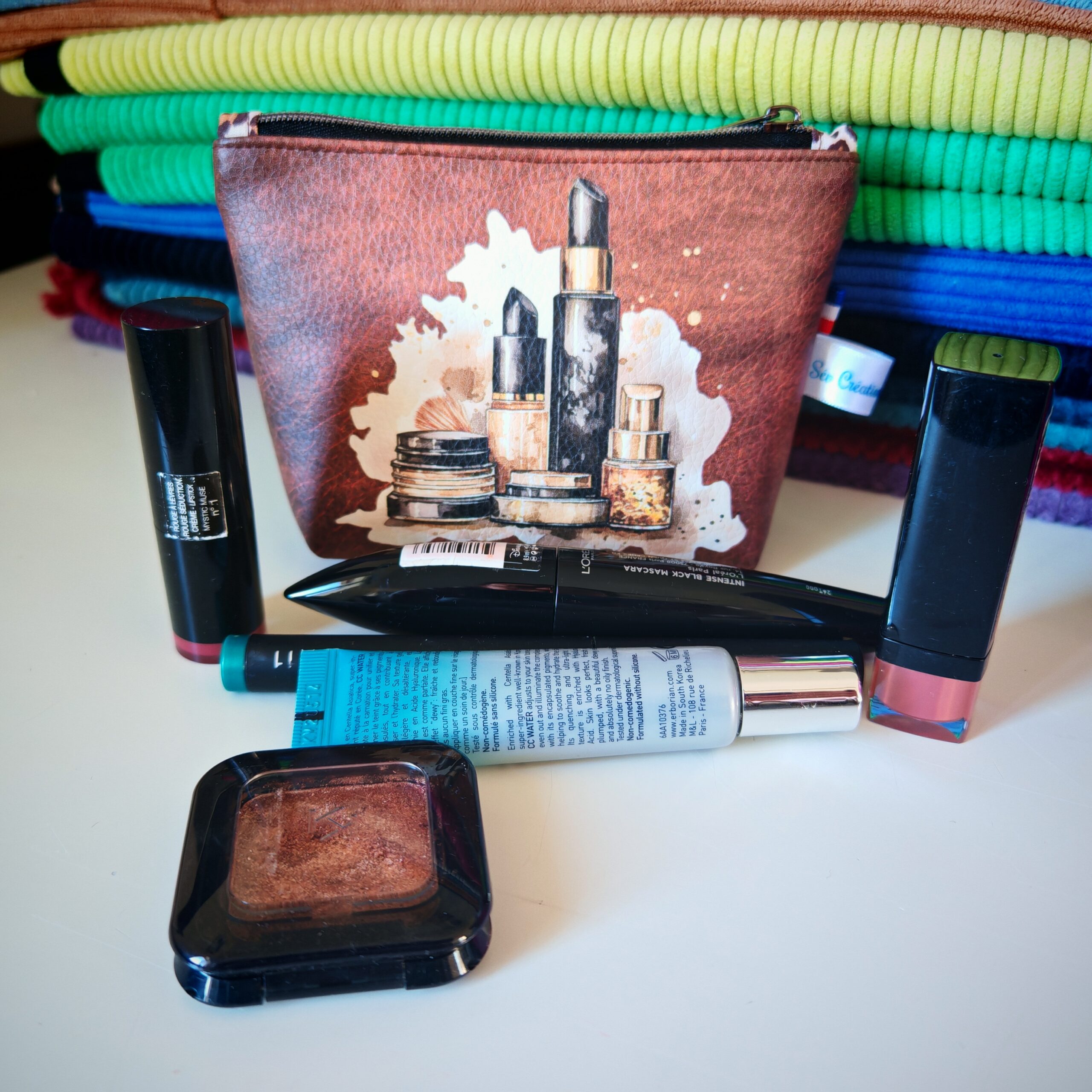 Mini trousse de sac — Maquillage léopard – Image 2