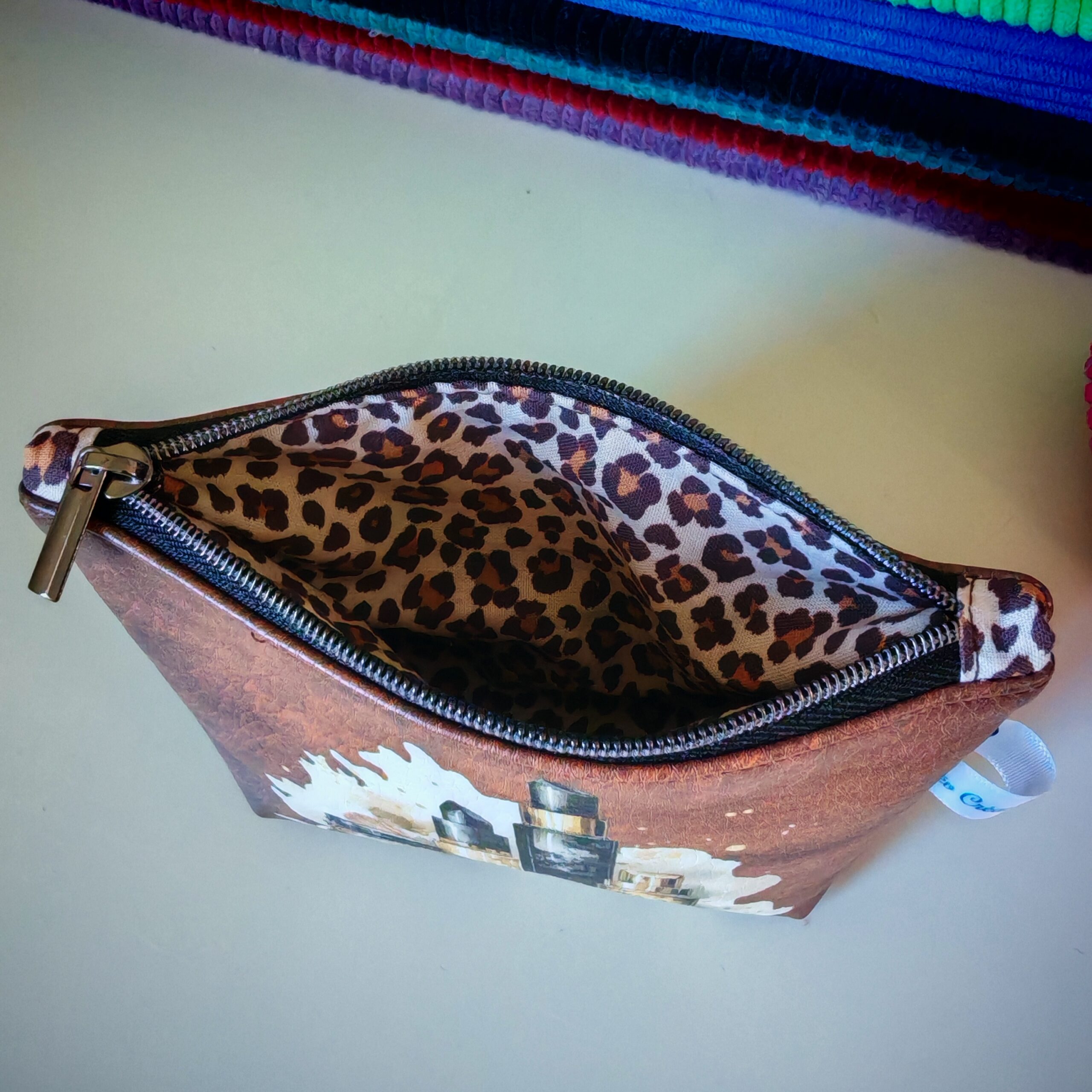 Mini trousse de sac — Maquillage léopard – Image 4