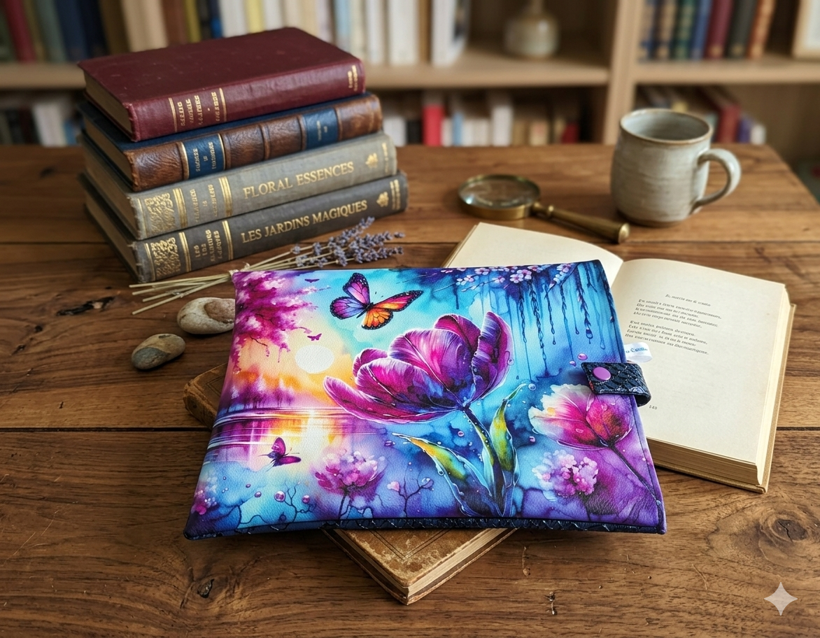Pochette à livre — Illustration florale & simili – Image 2